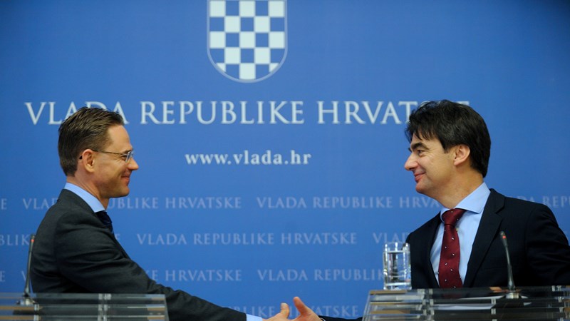 Potpredsjednik Grčić s Jyrkijem Katainenom: Vlada će pomoći privatnim ulagačima u sudjelovanju u Junckerovoj inicijativi